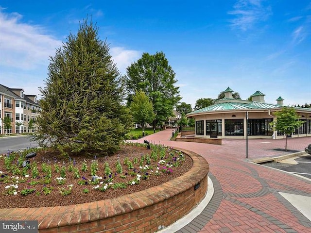 view of home's community featuring a gazebo