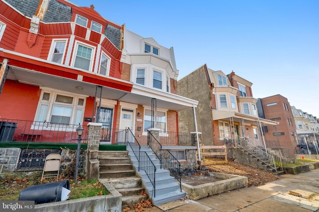 view of townhome / multi-family property