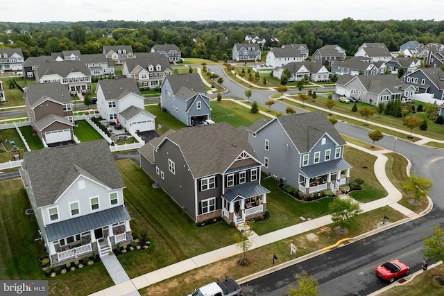 bird's eye view