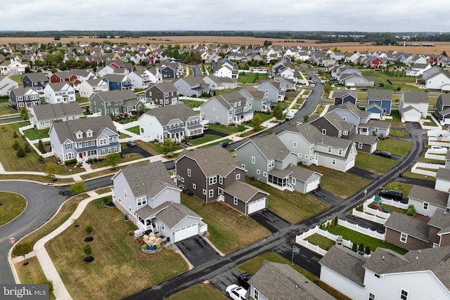 drone / aerial view