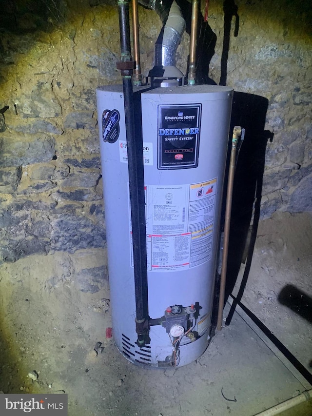 utilities with gas water heater