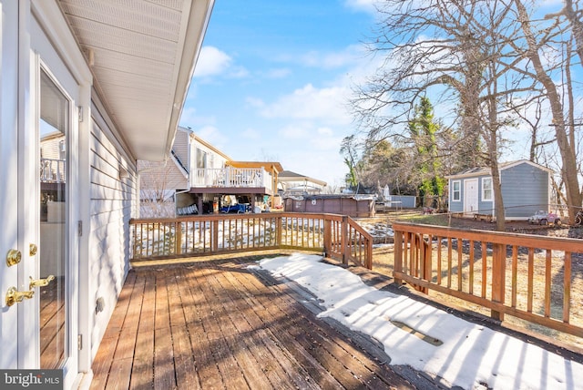 view of deck