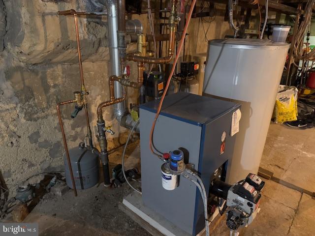 utilities with gas water heater