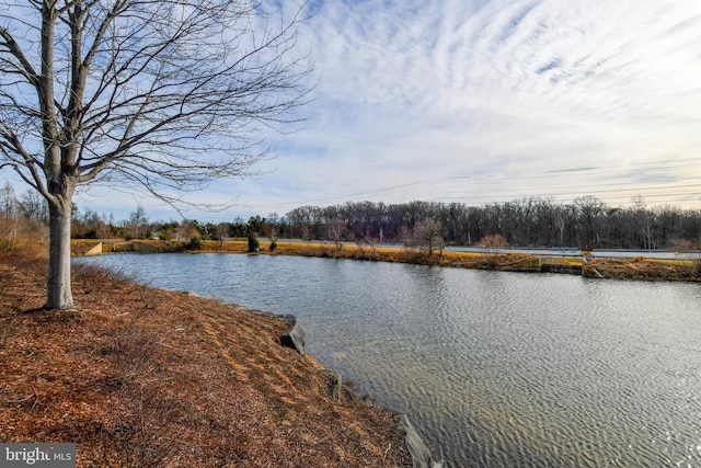 property view of water