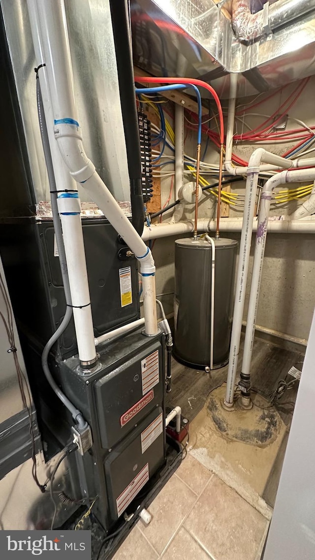 utilities with water heater