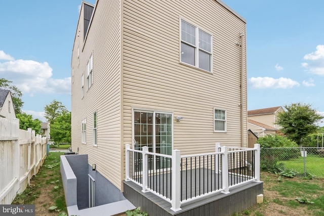 view of rear view of house