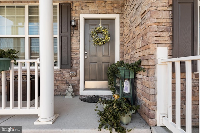 view of property entrance