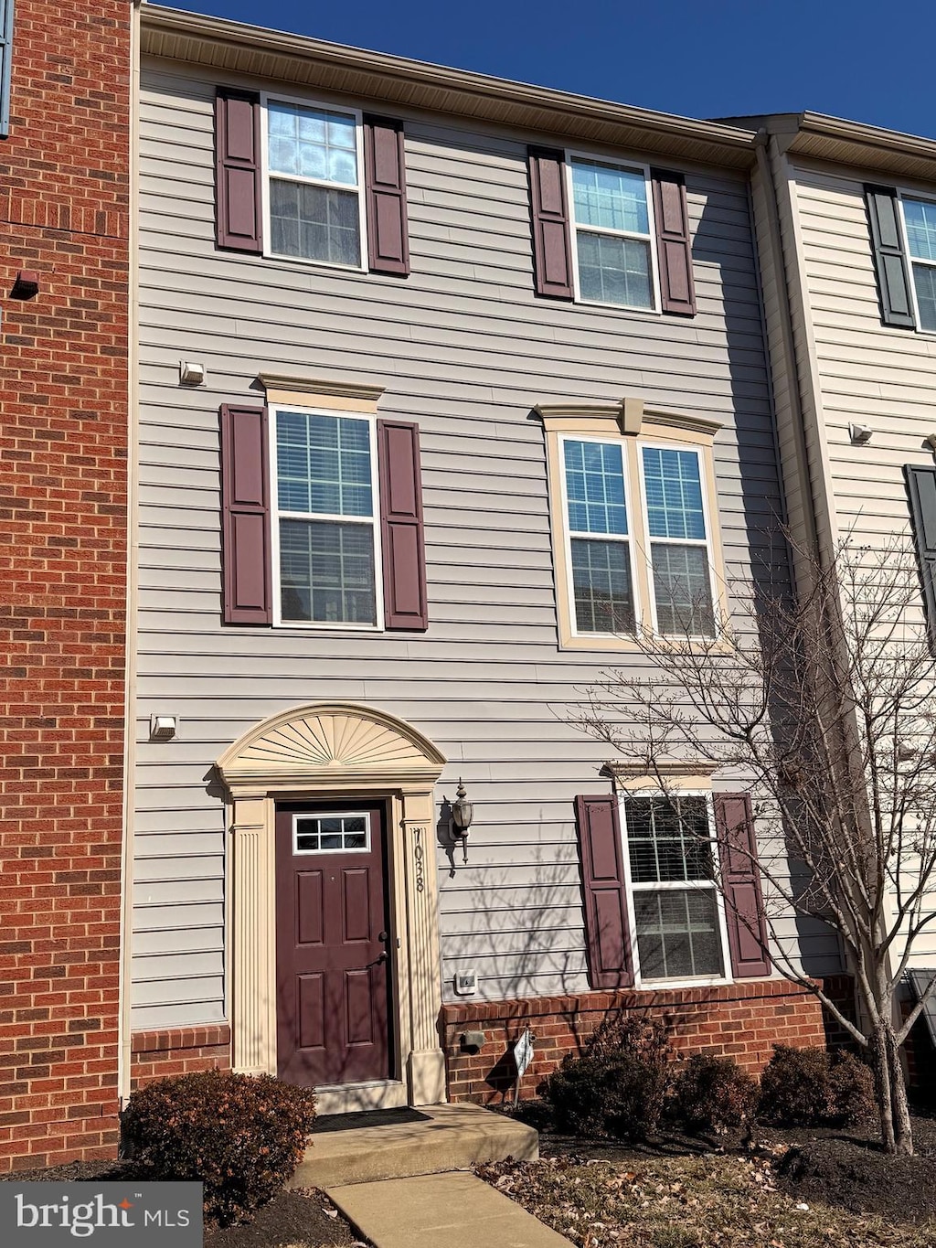 view of townhome / multi-family property