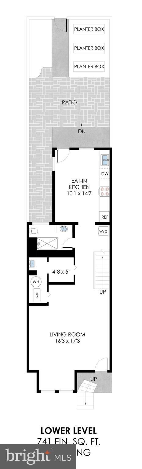 1324 Montello Ave NE, Washington, DC 20002 - property floor plan