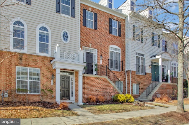 view of townhome / multi-family property