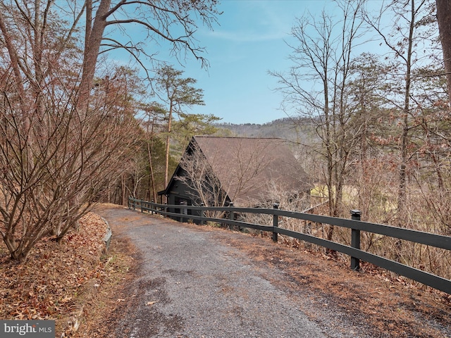 view of street