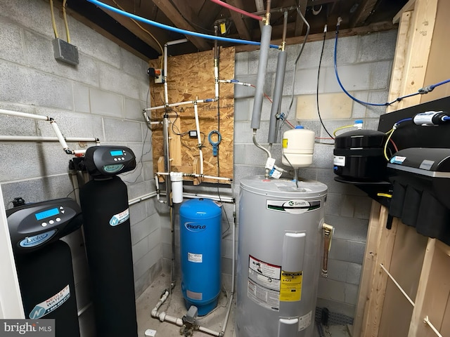 utilities with electric water heater