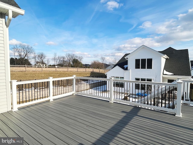 view of deck