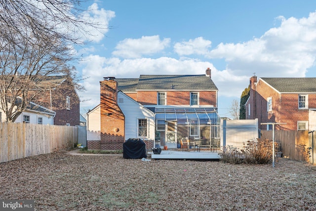 view of rear view of house