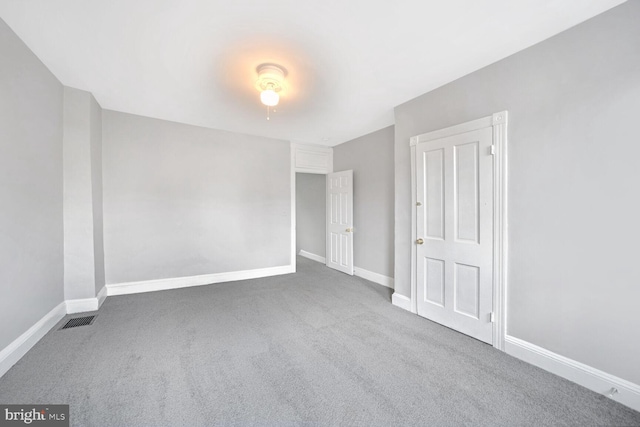 interior space featuring carpet floors