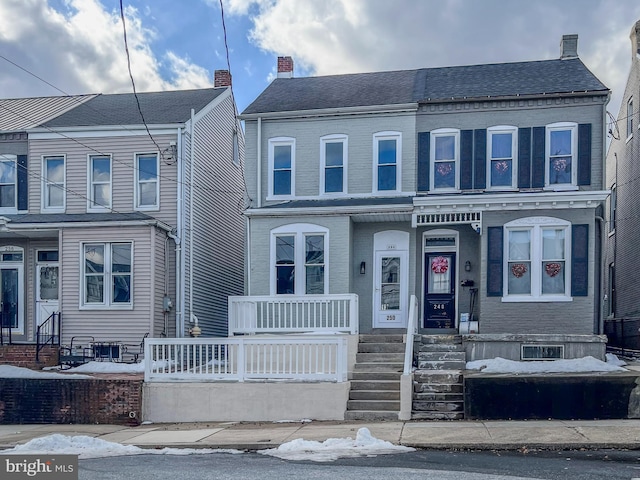 view of townhome / multi-family property