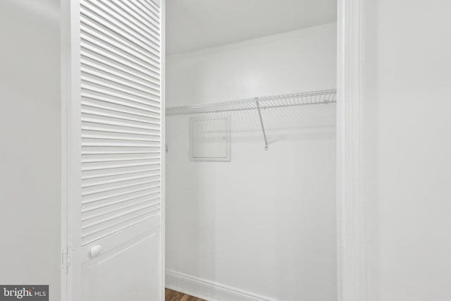 view of closet