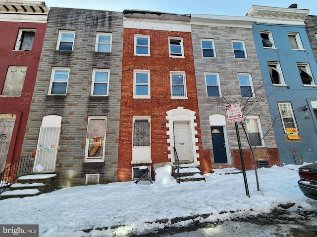 view of townhome / multi-family property