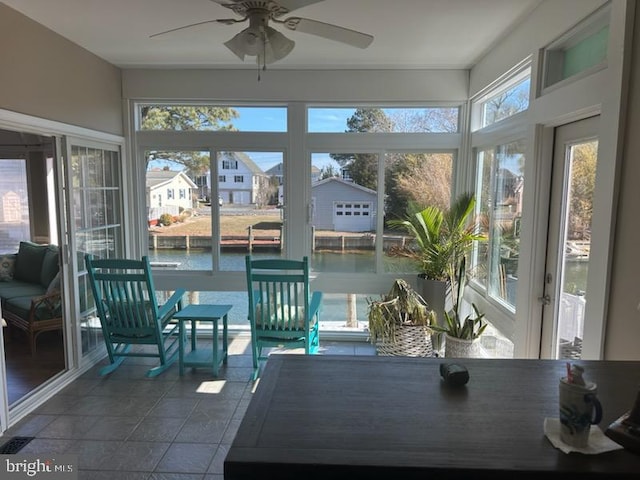10434 New Quay Rd, Ocean City, MD 21842 - view of unfurnished sunroom
