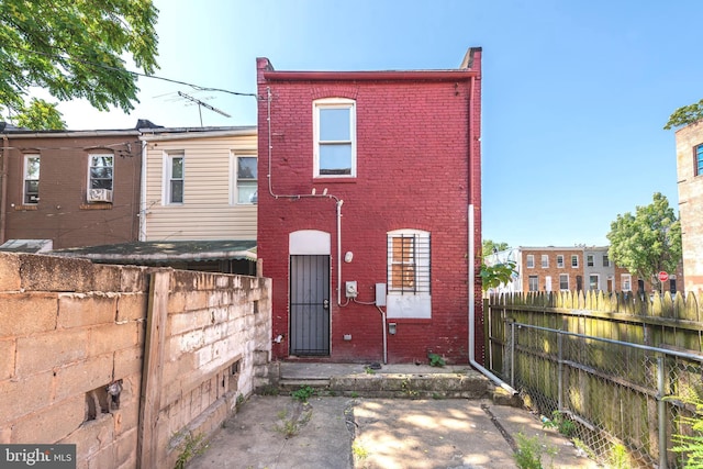 view of rear view of house