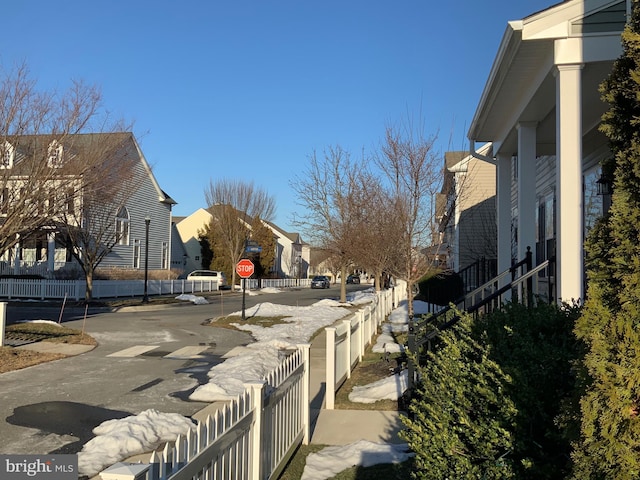 view of street