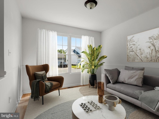 226 Shannonbrook Ln, Frederick, MD 21702 - sitting room featuring baseboards