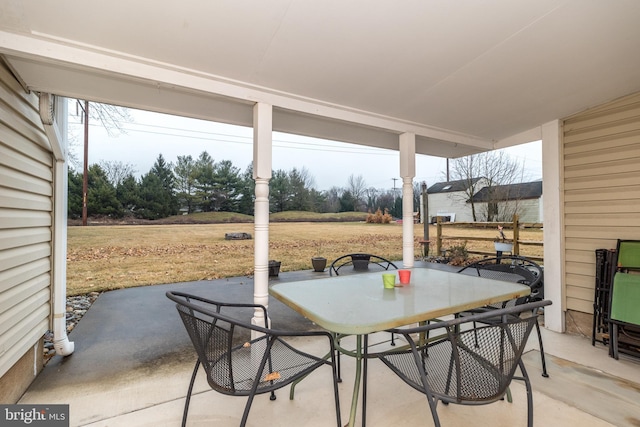 view of patio / terrace