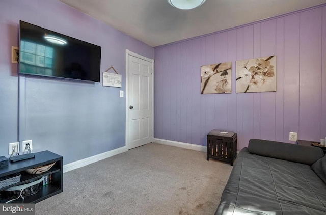 bedroom featuring carpet floors