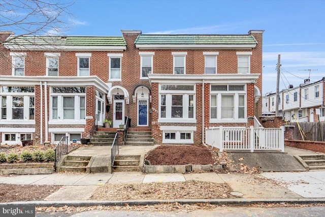 view of townhome / multi-family property