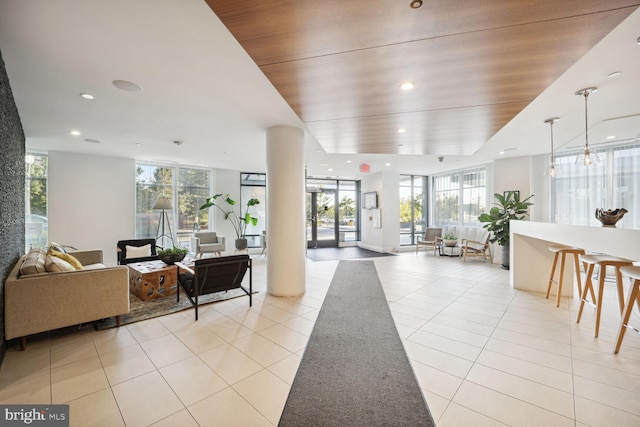 view of building lobby