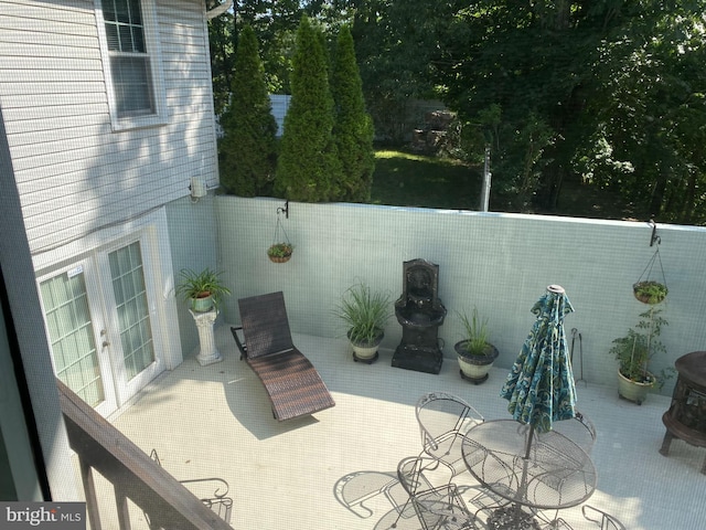 view of patio / terrace