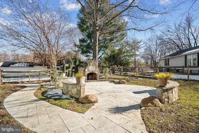 surrounding community featuring a patio