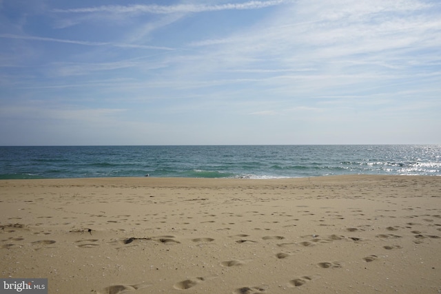 water view featuring a view of the beach