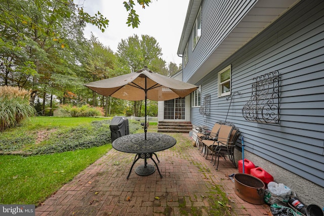 view of patio