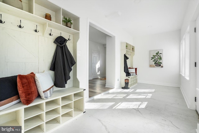 view of mudroom