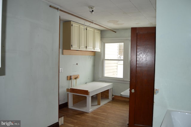 mudroom featuring light hardwood / wood-style flooring