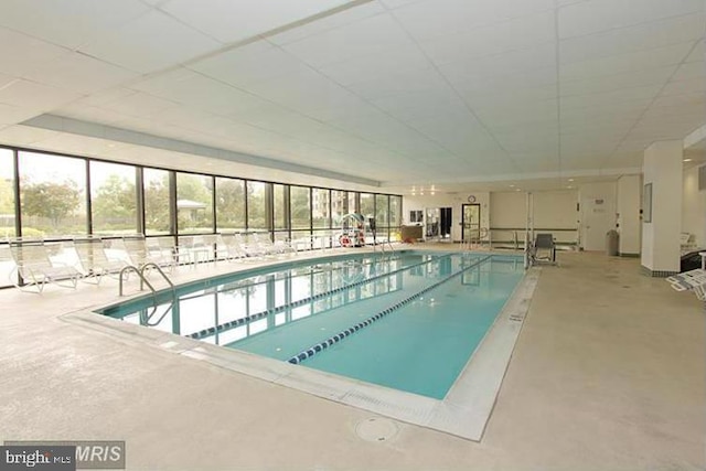 view of pool