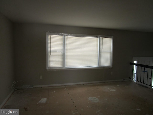 view of empty room