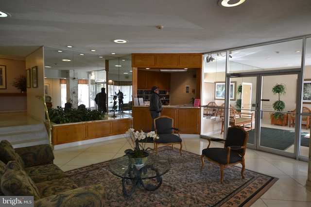 view of community lobby