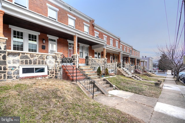 view of townhome / multi-family property