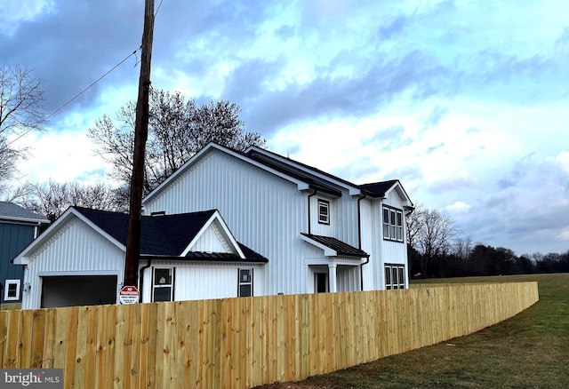 view of home's exterior