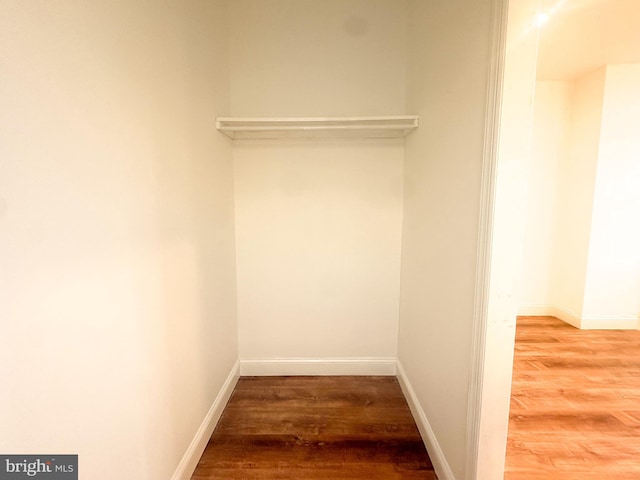 view of closet