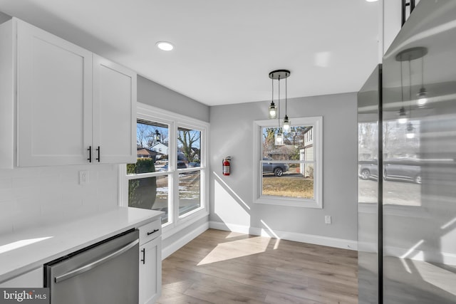 dining room featuring light hardwood / wood-style floors