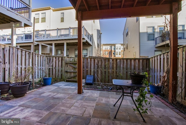 view of patio / terrace