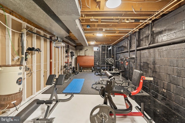 view of workout room