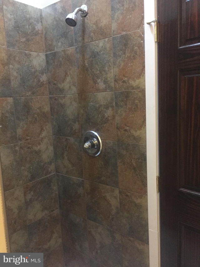 details featuring a tile shower