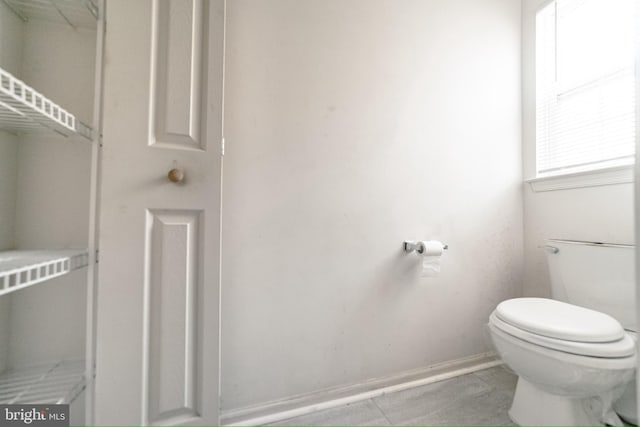 bathroom with toilet