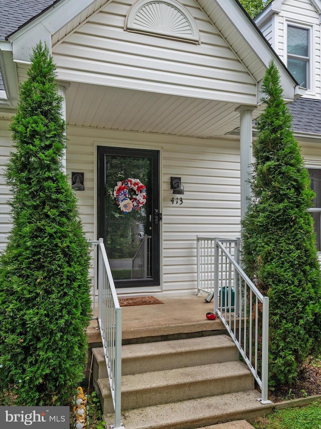 view of entrance to property