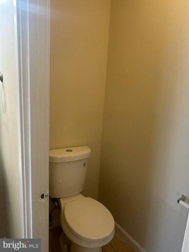 bathroom with toilet