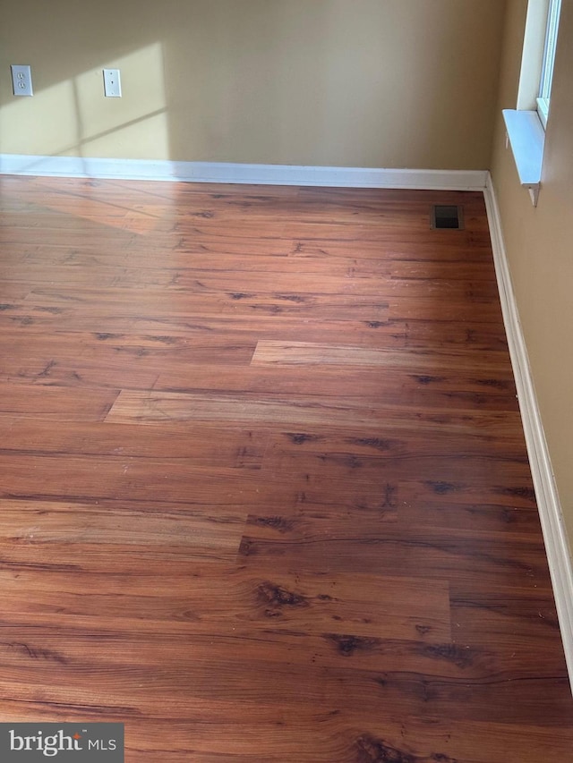 interior details with wood-type flooring